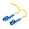 Cables to Go 32.8Ft (10M) Lc-Lc 9/125 Os2 Duplex Single-Mode Pvc Fiber Optic Cable - Yellow New