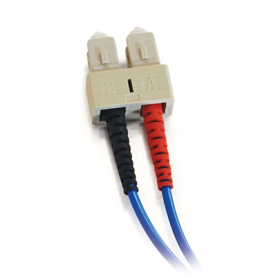 Cables to Go 32.8Ft (10M) Sc-Sc 62.5/125 Om1 Duplex Multimode Pvc Fiber Optic Cable (Taa Compliant) - Blue Clearance