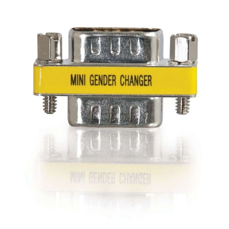 Cables to Go Hd15 Vga M/M Mini Gender Changer (Coupler) Hot