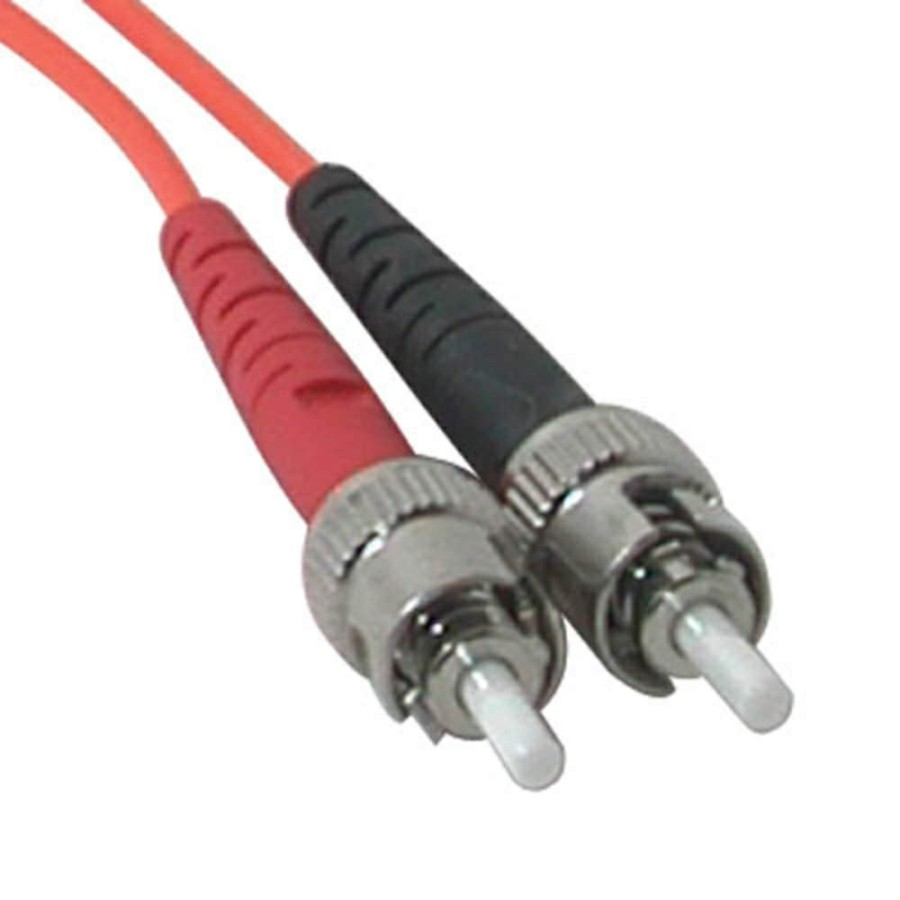 Cables to Go 6.6Ft (2M) Mtrj-St 62.5/125 Om1 Duplex Multimode Pvc Fiber Optic Cable - Orange New