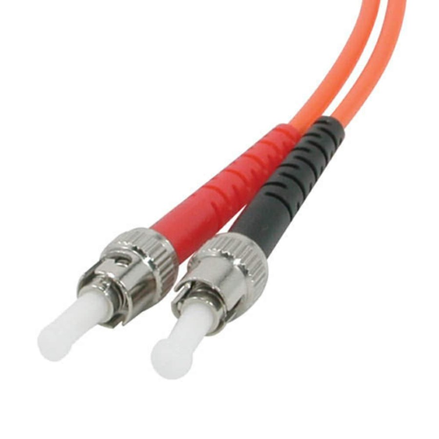 Cables to Go 65.6Ft (20M) Sc-St 62.5/125 Om1 Duplex Multimode Pvc Fiber Optic Cable - Orange Hot