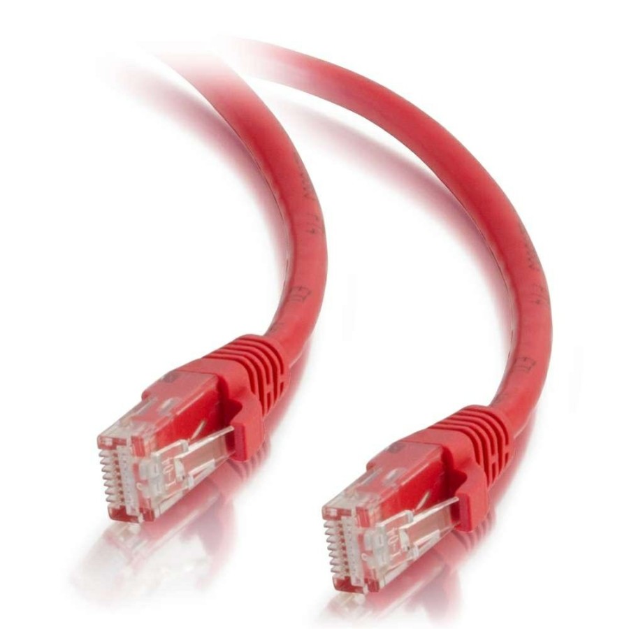 Cables to Go 7Ft (2.1M) Cat5E Snagless Unshielded (Utp) Ethernet Network Patch Cable - Red Online