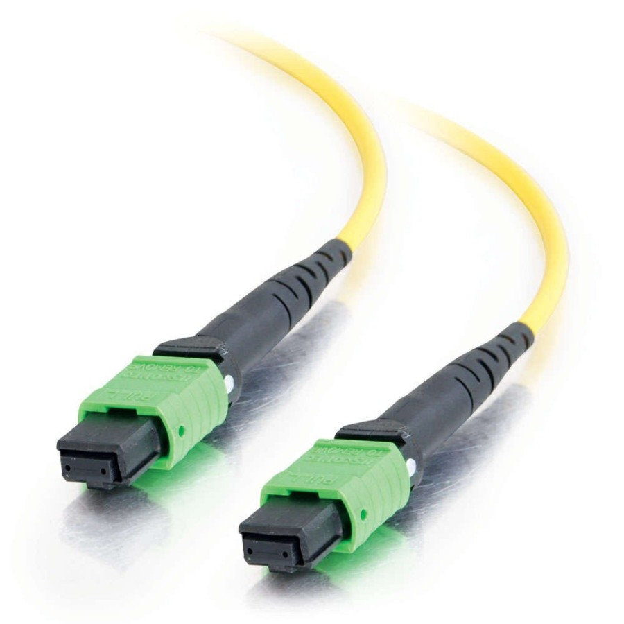 Cables to Go 32.8Ft (10M) Mtp 9/125 Os1 Single-Mode Pvc Fiber Optic Cable - Yellow Online