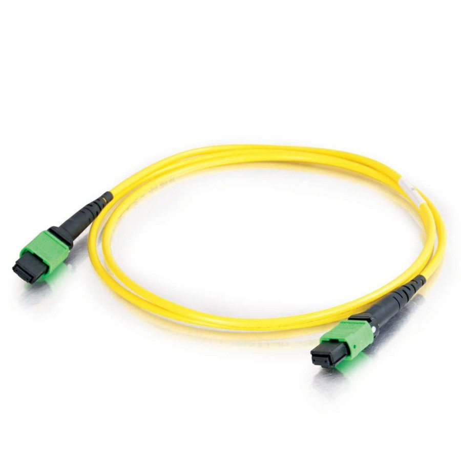 Cables to Go 32.8Ft (10M) Mtp 9/125 Os1 Single-Mode Pvc Fiber Optic Cable - Yellow Online