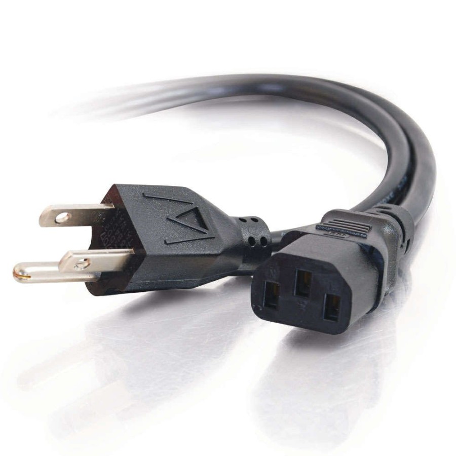 Cables to Go 2Ft (0.6M) 16 Awg Universal Power Cord (Nema 5-15P To Iec320C13) (Taa Compliant) New