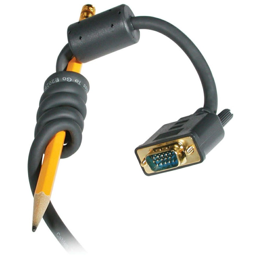 Cables to Go 50Ft (15.2M) Flexima Vga Monitor Cable M/M - In-Wall Cl3-Rated Online