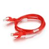 Cables to Go 3Ft (0.9M) Cat6 Snagless Unshielded (Utp) Network Crossover Patch Cable - Red Hot