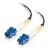 Cables to Go 9.8Ft (3M) Lc-Lc 9/125 Os2 Duplex Single-Mode Pvc Fiber Optic Cable (Taa Compliant) - Black Clearance