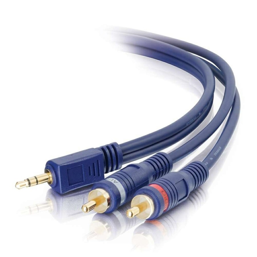 Cables to Go 12Ft (3.7M) Velocity One 3.5Mm Stereo Male To Two Rca Stereo Male Y-Cable Clearance