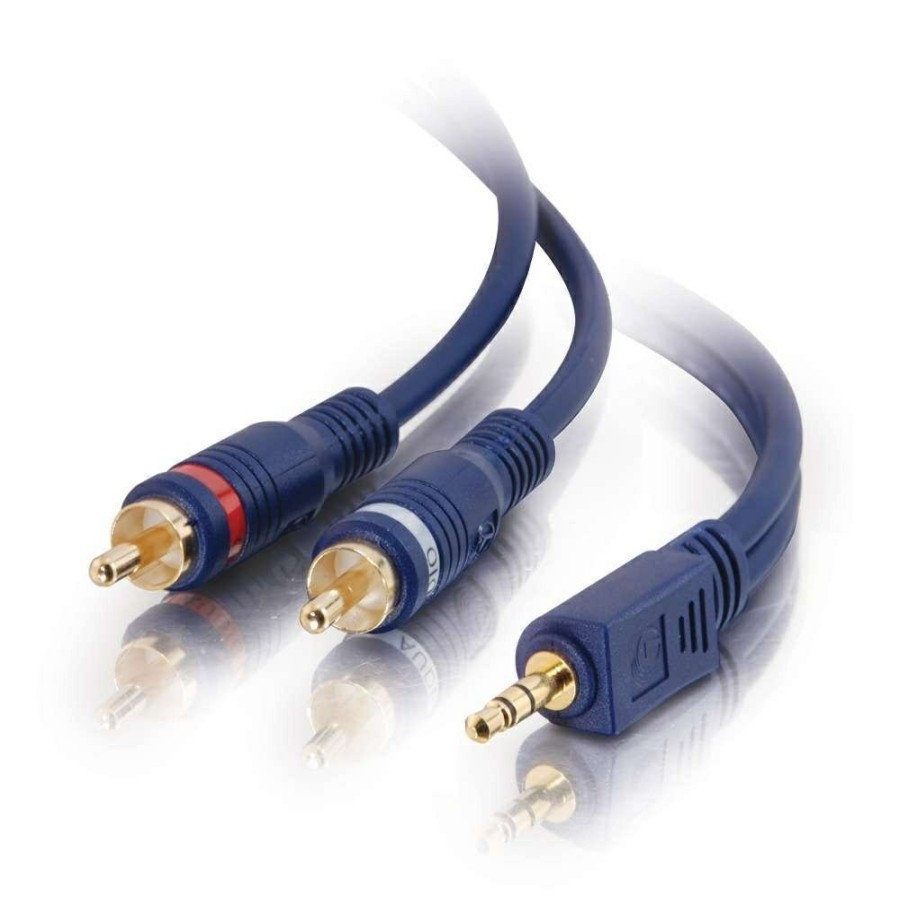 Cables to Go 12Ft (3.7M) Velocity One 3.5Mm Stereo Male To Two Rca Stereo Male Y-Cable Clearance