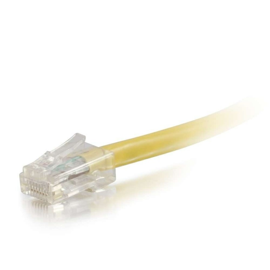 Cables to Go 25Ft (7.6M) Cat6 Non-Booted Unshielded (Utp) Ethernet Network Patch Cable - Yellow Hot