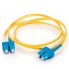 Cables to Go 49.2Ft (15M) Sc-Sc 9/125 Os2 Duplex Single-Mode Pvc Fiber Optic Cable - Yellow Best