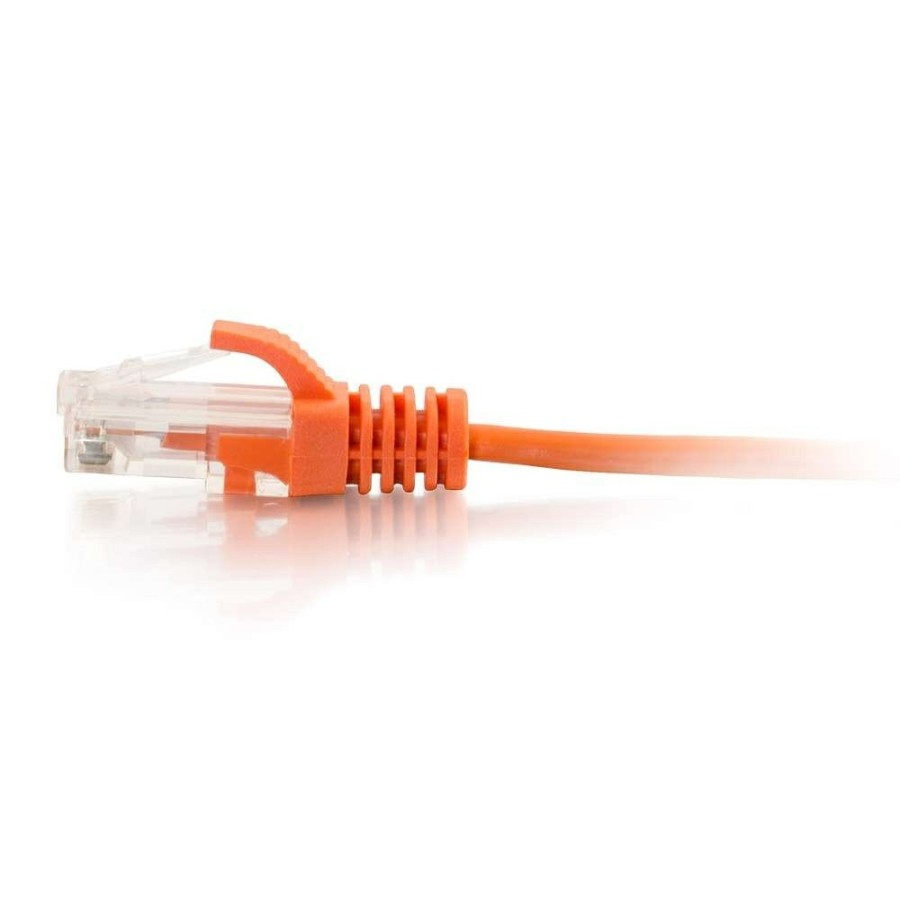 Cables to Go 7Ft (2.1M) Cat6 Snagless Unshielded (Utp) Slim Ethernet Network Patch Cable - Orange Wholesale