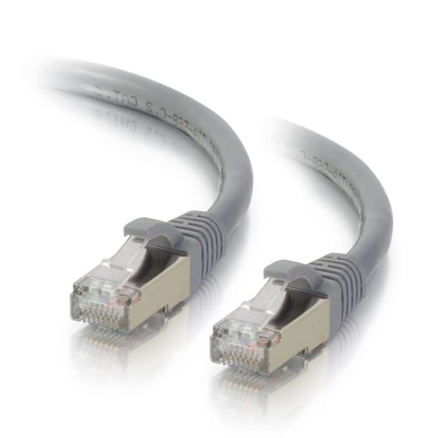 Cables to Go 25Ft (7.6M) Cat6A Snagless Shielded (Stp) Ethernet Network Patch Cable - Gray Best