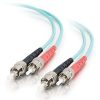 Cables to Go 6.6Ft (2M) St-St 10Gb 50/125 Om3 Duplex Multimode Fiber Optic Cable (Taa Compliant) - Aqua Best