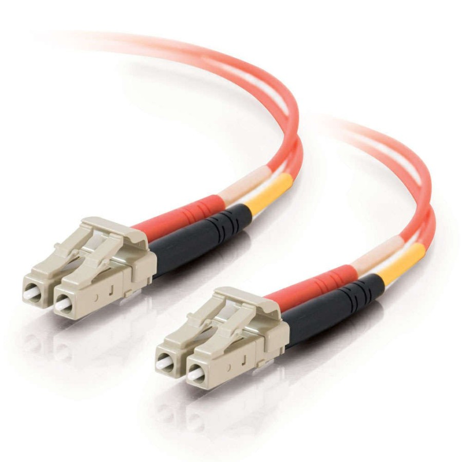 Cables to Go 98.4Ft (30M) Lc-Lc 50/125 Om2 Duplex Multimode Fiber Optic Cable - Low Smoke Zero Halogen Lszh - Orange Best