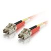 Cables to Go 49.2Ft (15M) Lc-Lc 50/125 Om2 Duplex Multimode Pvc Fiber Optic Cable - Orange Wholesale