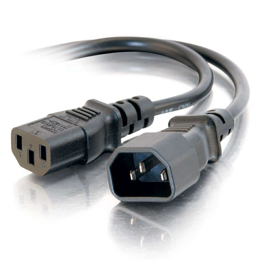 Cables to Go 6Ft (1.8M) 16 Awg 250 Volt Computer Power Extension Cord (Iec320C14 To Iec320C13) (Taa Compliant) Online