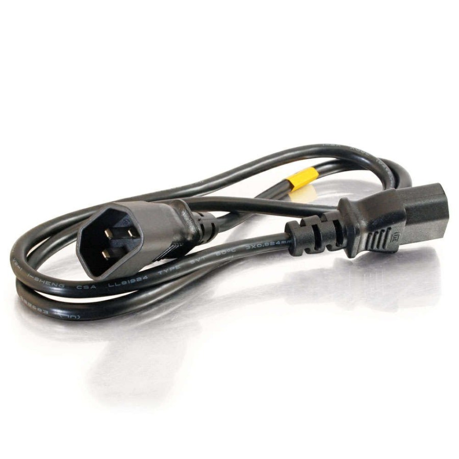 Cables to Go 6Ft (1.8M) 16 Awg 250 Volt Computer Power Extension Cord (Iec320C14 To Iec320C13) (Taa Compliant) Online