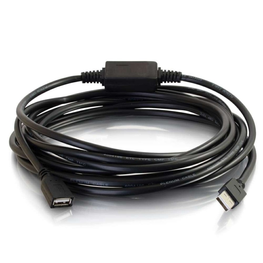 Cables to Go 16Ft (4.9M) Usb A Male To Female Active Extension Cable - Plenum, Cmp-Rated Online