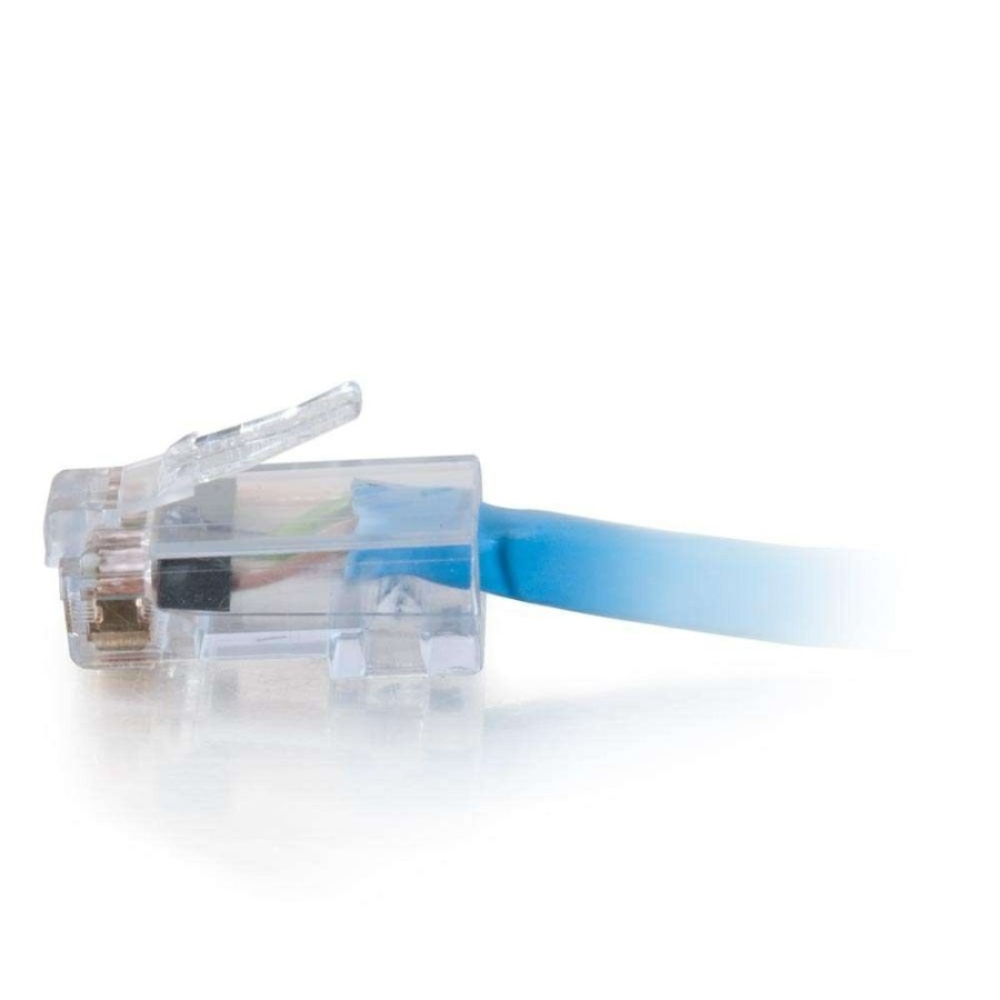 Cables to Go 100Ft (30.5M) Cat6 Non-Booted Utp Unshielded Ethernet Network Patch Cable - Plenum Cmp-Rated (Taa Compliant) - Blue Online