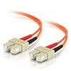 Cables to Go 16.4Ft (5M) Sc-Sc 50/125 Om2 Duplex Multimode Fiber Optic Cable (Taa Compliant) - Orange New