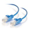 Cables to Go 2Ft (0.6M) Cat6 Snagless Unshielded (Utp) Slim Ethernet Network Patch Cable - Blue New