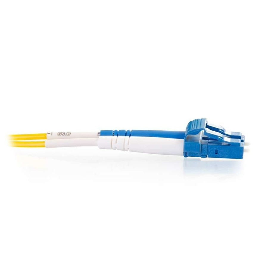 Cables to Go 65.6Ft (20M) Lc-Lc 9/125 Os2 Duplex Single-Mode Pvc Fiber Optic Cable - Yellow New