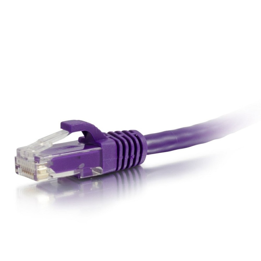 Cables to Go 15Ft (4.6M) Cat6A Snagless Unshielded (Utp) Ethernet Network Patch Cable - Purple Best