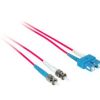 Cables to Go 3.3Ft (1M) Sc-St 9/125 Os2 Duplex Single-Mode Pvc Fiber Optic Cable (Taa Compliant) - Red Clearance