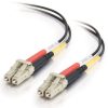 Cables to Go 32.8Ft (10M) Lc-Lc 50/125 Om2 Duplex Multimode Fiber Optic Cable (Taa Compliant) - Plenum Cmp-Rated - Black Hot