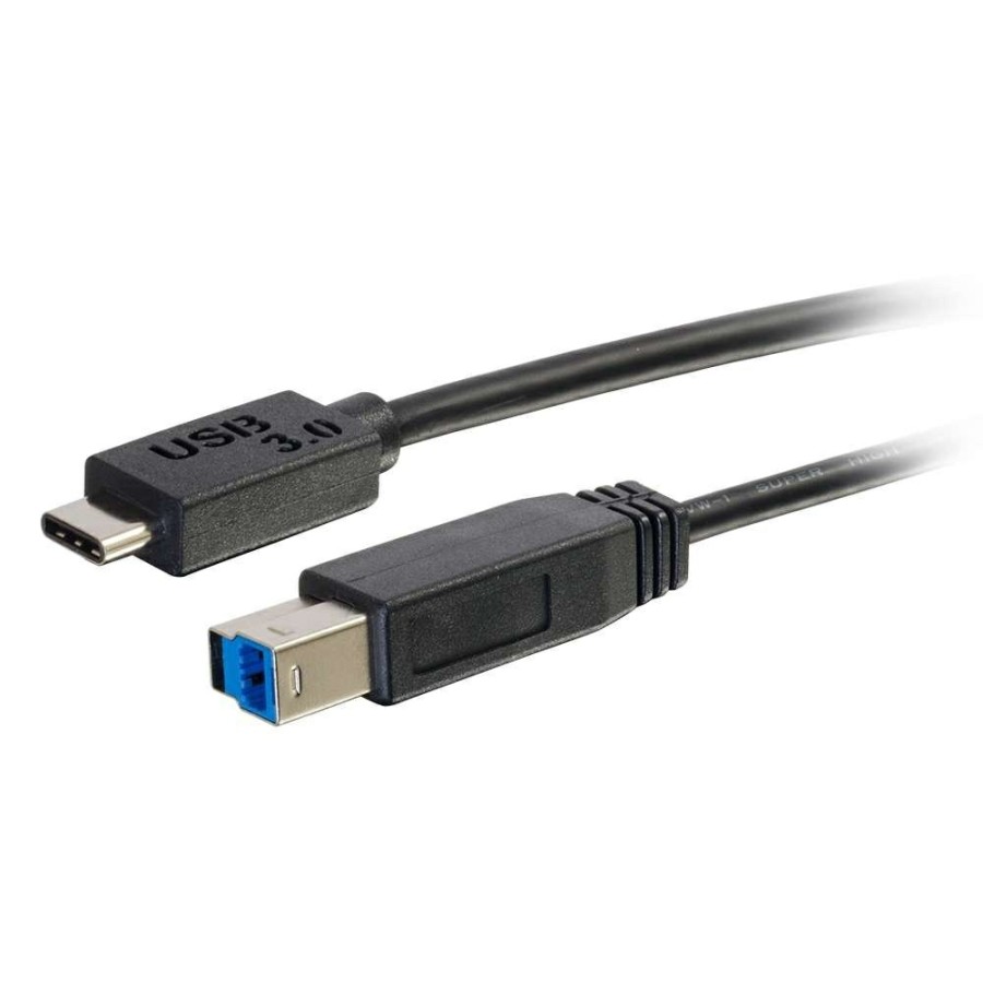 Cables to Go 10Ft (3M) Usb 3.0 (Usb 3.1 Gen 1) Usb-C To Usb-B Cable M/M - Black Hot