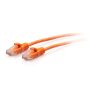 Cables to Go 1Ft (0.3M) Cat6A Snagless Unshielded (Utp) Slim Ethernet Network Patch Cable - Orange Best