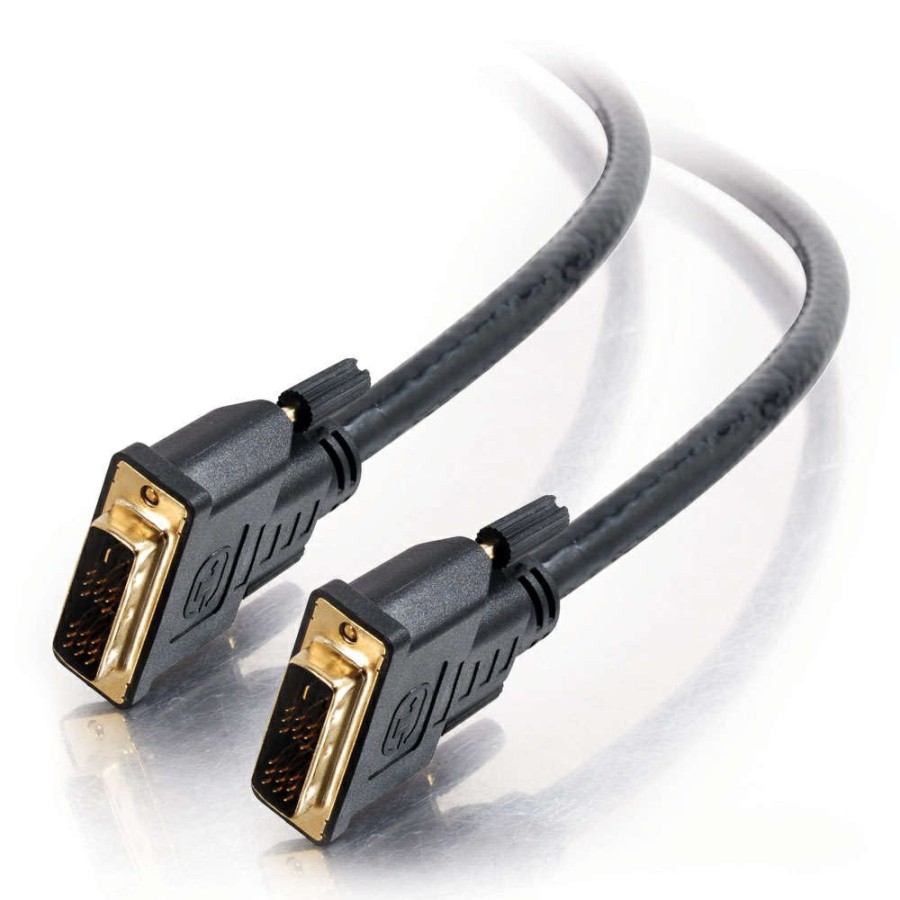 Cables to Go 50Ft (15.2M) Pro Series Single Link Dvi-D Digital Video Cable M/M - Plenum Cmp-Rated Clearance