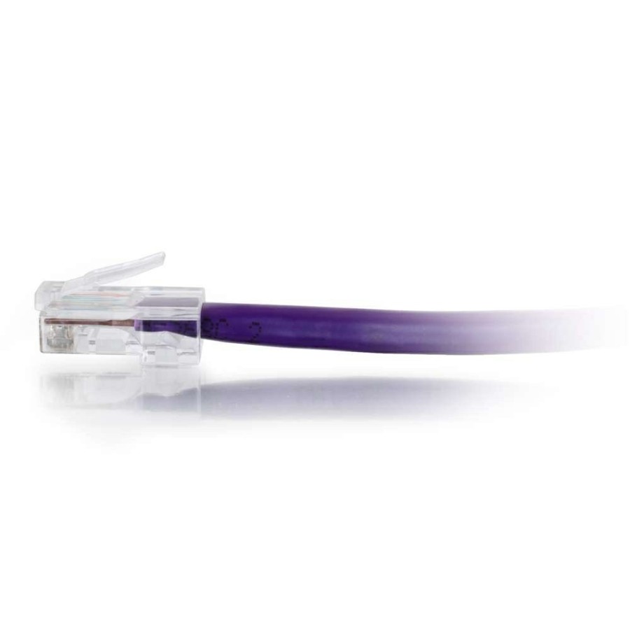 Cables to Go 9Ft (2.7M) Cat6 Non-Booted Unshielded (Utp) Ethernet Network Patch Cable - Purple Online