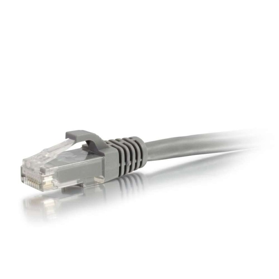 Cables to Go 6Ft (1.8M) Cat6A Snagless Unshielded (Utp) Ethernet Network Patch Cable - Gray New