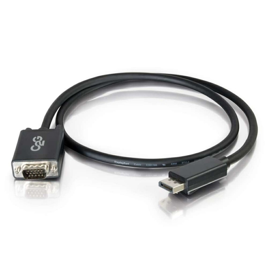 Cables to Go 6Ft (1.8M) Displayport Male To Vga Male Active Adapter Cable - Black Best