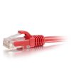 Cables to Go 30Ft (9.1M) Cat6A Snagless Unshielded (Utp) Ethernet Network Patch Cable - Red Hot