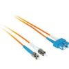 Cables to Go 3.3Ft (1M) Sc-St 50/125 Om2 Duplex Multimode Fiber Optic Cable - Plenum Cmp-Rated - Orange Best