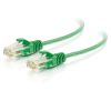 Cables to Go 7Ft (2.1M) Cat6 Snagless Unshielded (Utp) Slim Ethernet Network Patch Cable - Green Hot