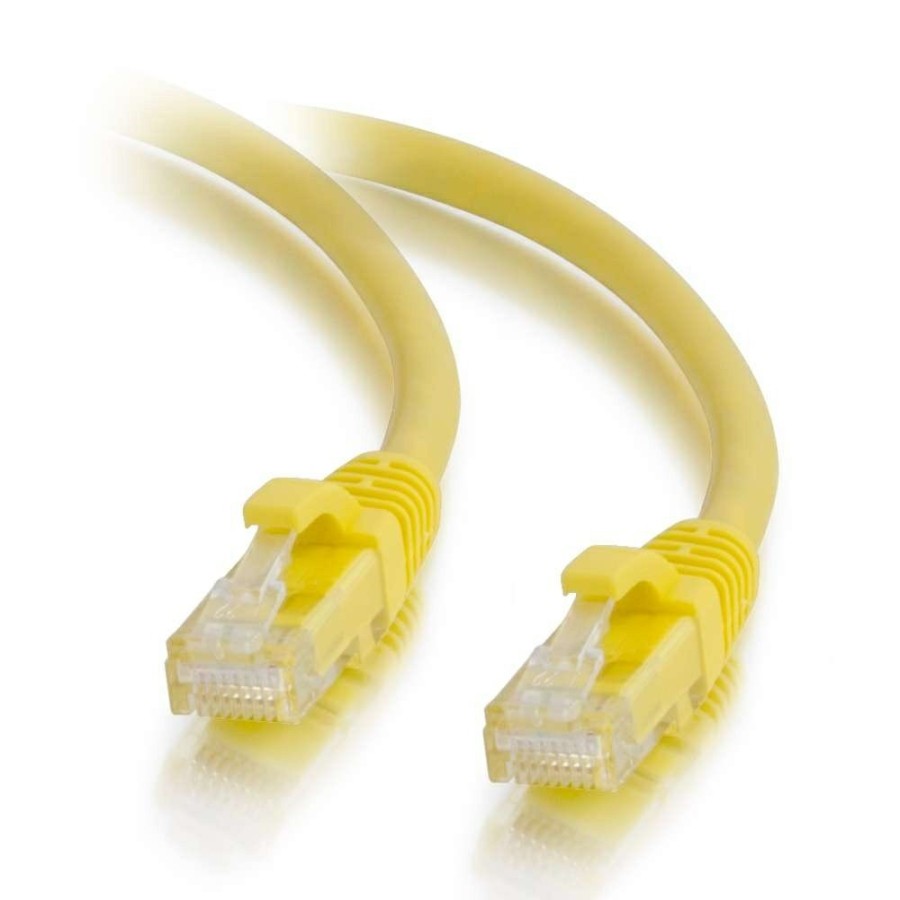 Cables to Go 10Ft (3M) Cat5E Snagless Unshielded (Utp) Ethernet Network Patch Cable - Yellow New