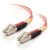 Cables to Go 13.1Ft (4M) Lc-Lc 62.5/125 Om1 Duplex Multimode Fiber Optic Cable (Taa Compliant) - Low Smoke Zero Halogen Lszh - Orange New