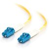 Cables to Go 6.6Ft (2M) Lc-Lc 9/125 Os2 Duplex Single-Mode Fiber Optic Cable - Low Smoke Zero Halogen Lszh - Yellow New