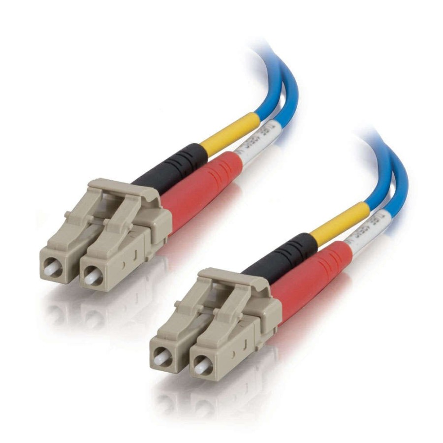 Cables to Go 32.8Ft (10M) Lc-Lc 50/125 Om2 Duplex Multimode Pvc Fiber Optic Cable (Taa Compliant) - Blue Best