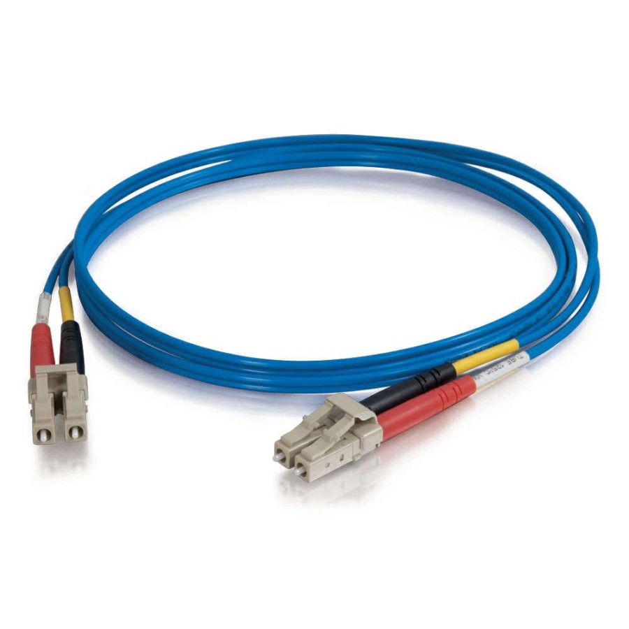 Cables to Go 32.8Ft (10M) Lc-Lc 50/125 Om2 Duplex Multimode Pvc Fiber Optic Cable (Taa Compliant) - Blue Best