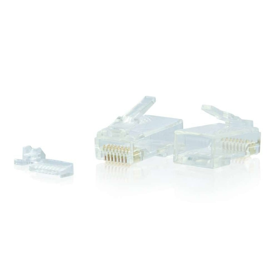 Cables to Go Rj45 Cat6 Modular Plug For Round Solid/Stranded Cable Multipack (Taa Compliant) (10-Pack) Wholesale