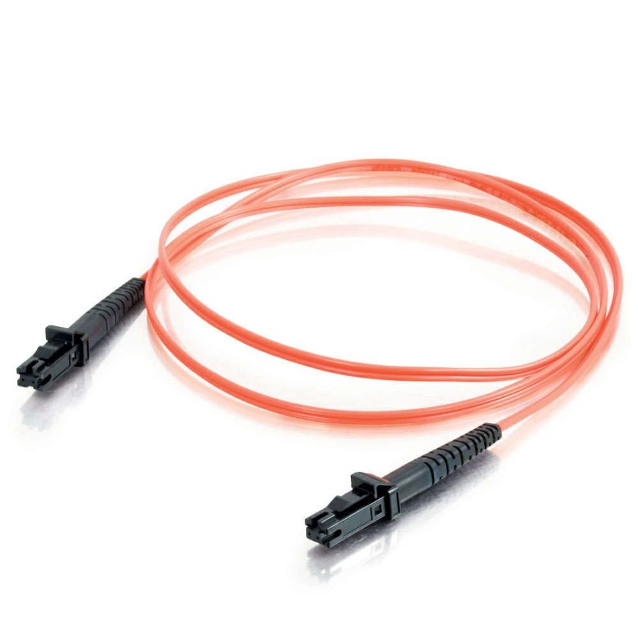 Cables to Go 6.6Ft (2M) Mtrj-Mtrj 62.5/125 Om1 Duplex Multimode Pvc Fiber Optic Cable (Taa Compliant) - Orange Online