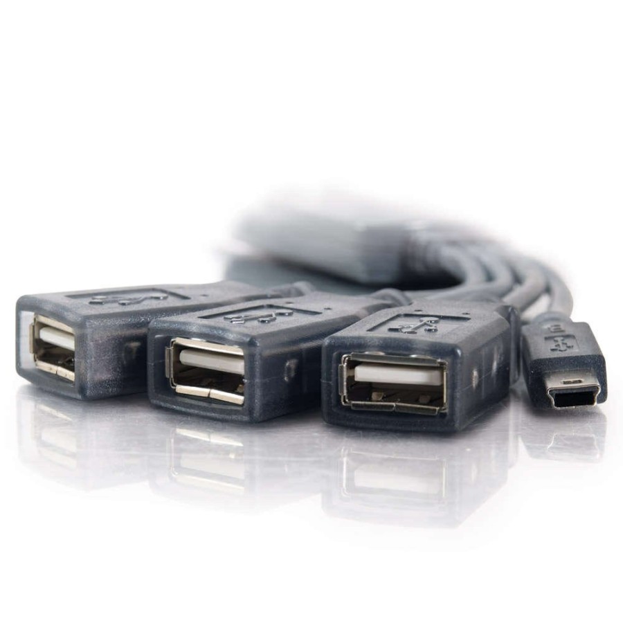 Cables to Go 11In 4-Port Usb 2.0 Hub Cable Hot