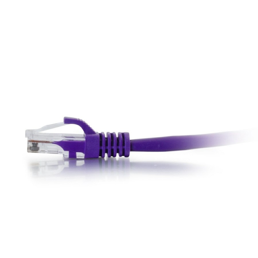 Cables to Go 10Ft (3M) Cat6A Snagless Unshielded (Utp) Ethernet Network Patch Cable - Purple Hot