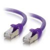 Cables to Go 12Ft (3.7M) Cat6 Snagless Shielded (Stp) Ethernet Network Patch Cable - Purple Clearance